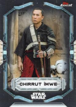 2022 Topps Finest Star Wars #22 Chirrut Îmwe Front