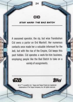 2022 Topps Finest Star Wars #24 Cid Back