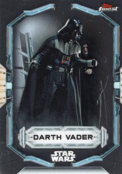 2022 Topps Finest Star Wars #30 Darth Vader Front