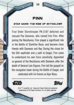 2022 Topps Finest Star Wars #36 Finn Back