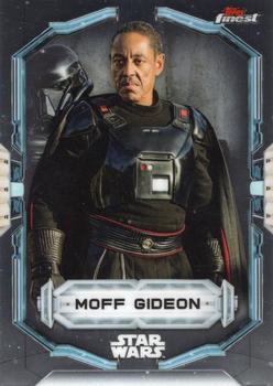 2022 Topps Finest Star Wars #65 Moff Gideon Front