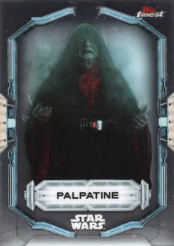 2022 Topps Finest Star Wars #71 Palpatine Front