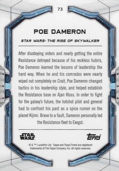 2022 Topps Finest Star Wars #73 Poe Dameron Back
