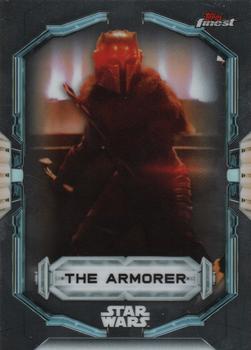 2022 Topps Finest Star Wars #87 The Armorer Front
