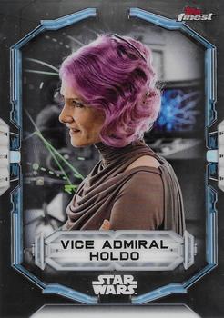 2022 Topps Finest Star Wars #93 Vice Admiral Holdo Front