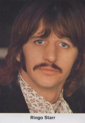 1970 Bergmann-Verlag Show-Top-Stars #17 Ringo Starr Front