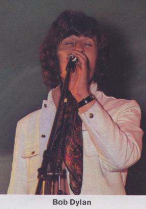1970 Bergmann-Verlag Show-Top-Stars #34 Bob Dylan Front