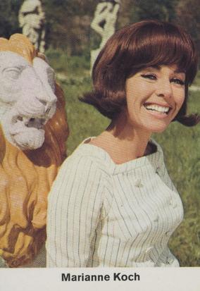 1970 Bergmann-Verlag Show-Top-Stars #40 Marianne Koch Front