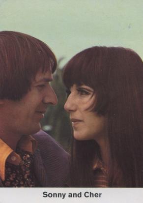 1970 Bergmann-Verlag Show-Top-Stars #63 Sonny and Cher Front