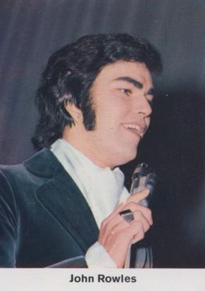 1970 Bergmann-Verlag Show-Top-Stars #67 John Rowles Front