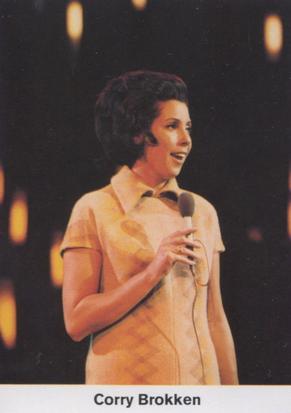1970 Bergmann-Verlag Show-Top-Stars #87 Corry Brokken Front