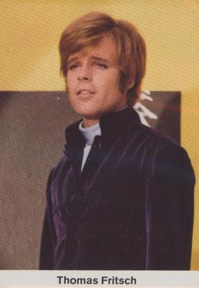 1970 Bergmann-Verlag Show-Top-Stars #90 Thomas Fritsch Front