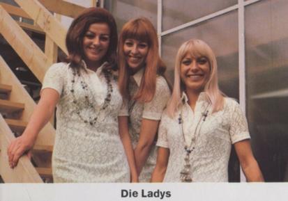 1970 Bergmann-Verlag Show-Top-Stars #104 Die Ladys Front