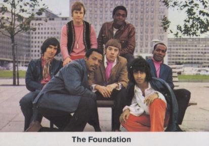 1970 Bergmann-Verlag Show-Top-Stars #109 The Foundations Front