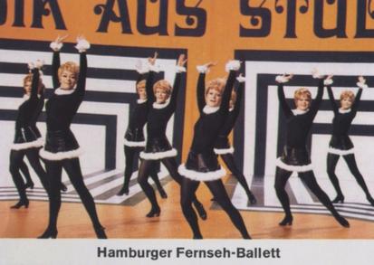 1970 Bergmann-Verlag Show-Top-Stars #115 Hamburger Fernsehballett Front