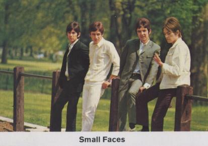 1970 Bergmann-Verlag Show-Top-Stars #124 Small Faces Front