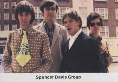 1970 Bergmann-Verlag Show-Top-Stars #129 Spencer Davis Group Front