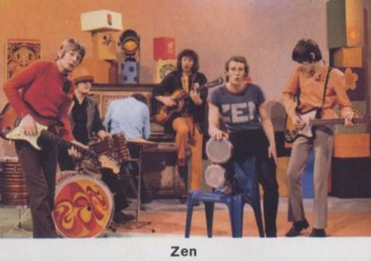1970 Bergmann-Verlag Show-Top-Stars #133 Zen Front