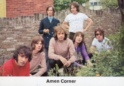 1970 Bergmann-Verlag Show-Top-Stars #134 Amen Corner Front