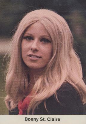 1970 Bergmann-Verlag Show-Top-Stars #150 Bonnie St. Claire Front