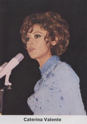 1970 Bergmann-Verlag Show-Top-Stars #162 Caterina Valente Front