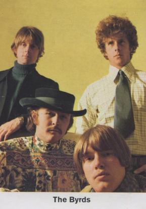 1970 Bergmann-Verlag Show-Top-Stars #177 The Byrds Front