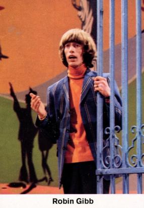 1970 Bergmann-Verlag Show-Top-Stars #192 Robin Gibb Front