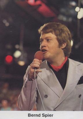 1970 Bergmann-Verlag Show-Top-Stars #214 Bernd Spier Front