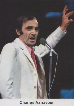 1970 Bergmann-Verlag Show-Top-Stars #261 Charles Aznavour Front