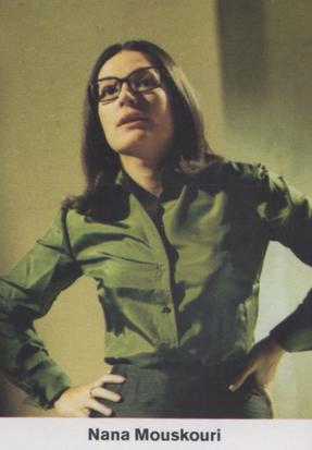 1970 Bergmann-Verlag Show-Top-Stars #262 Nana Mouskouri Front