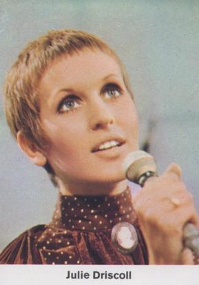 1970 Bergmann-Verlag Show-Top-Stars #269 Julie Driscoll Front
