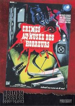 2017 Unstoppable British Horror Collection - Foil #F8 Horrors of the Black Museum Front