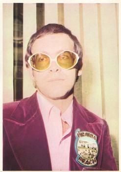1973 Panini Top Sellers Picture Pop #14 Elton John Front