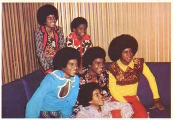 1973 Panini Top Sellers Picture Pop #23 Jackson 5 Front