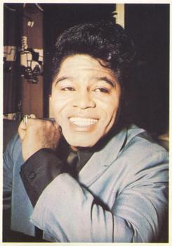 1973 Panini Top Sellers Picture Pop #62 James Brown Front
