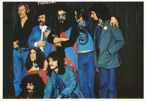 1973 Panini Top Sellers Picture Pop #81 Roy Wood's Wizzard Front