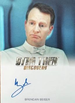2022 Rittenhouse Star Trek: Discovery Season Three - Autographs (Full Bleed Design) #NNO Brendan Beiser Front