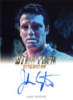 2022 Rittenhouse Star Trek: Discovery Season Three - Autographs (Full Bleed Design) #NNO Jake Epstein Front