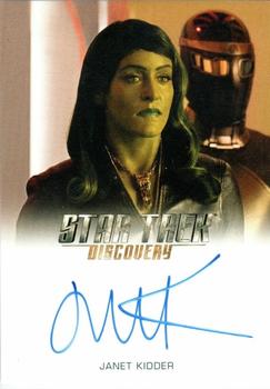 2022 Rittenhouse Star Trek: Discovery Season Three - Autographs (Full Bleed Design) #NNO Janet Kidder Front