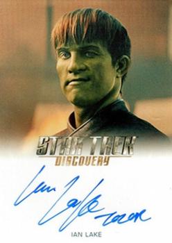 2022 Rittenhouse Star Trek: Discovery Season Three - Autographs (Full Bleed Design) #NNO Ian Lake Front