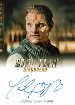 2022 Rittenhouse Star Trek: Discovery Season Three - Autographs (Full Bleed Design) #NNO Lindsay Owen Pierre Front