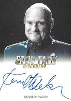 2022 Rittenhouse Star Trek: Discovery Season Three - Autographs (Full Bleed Design) #NNO Kenneth Welsh Front