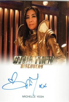 2022 Rittenhouse Star Trek: Discovery Season Three - Autographs (Full Bleed Design) #NNO Michelle Yeoh Front