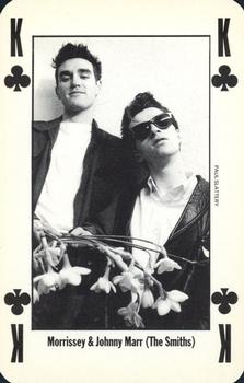 1992 NME Leader of the Pack Playing Cards #K♣️ Morrissey & Johnny Marr (The Smiths) Front