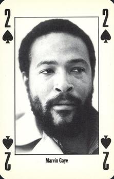 1992 NME Leader of the Pack Playing Cards #2♠️ Marvin Gaye Front