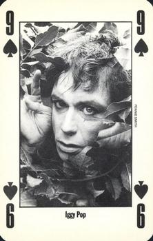 1992 NME Leader of the Pack Playing Cards #9♠️ Iggy Pop Front