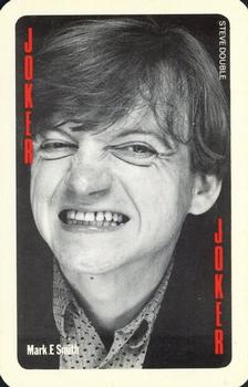 1992 NME Leader of the Pack Playing Cards #JOKERb Mark E. Smith Front