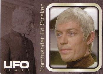 2004 Cards Inc. UFO #1.002 Commander Ed Straker: Ed Bishop Front
