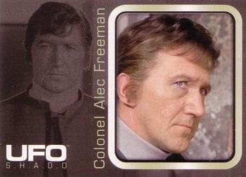 2004 Cards Inc. UFO #1.004 Colonel Alec Freeman: George Sewell Front