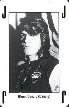 1993 Kerrang! The King of Metal Playing Cards #JOKER Glenn Danzig (Danzig) Front
